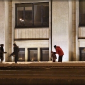 Le Havre sous la neige