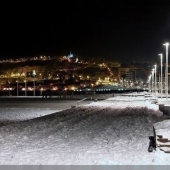 Le Havre sous la neige