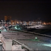 Le Havre sous la neige