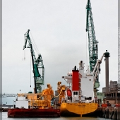 Bateaux en chargement